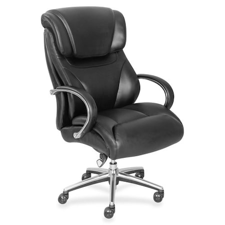 La-Z-Boy Chair Co CHAIR, FAUX LEATH, MID, BK LZB48080